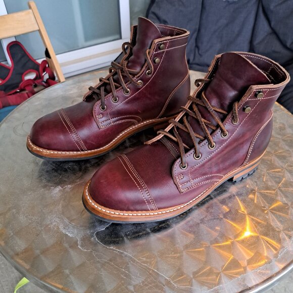 Truman boots 9.5D Oxblood double shot leather - Picture 2 of 10